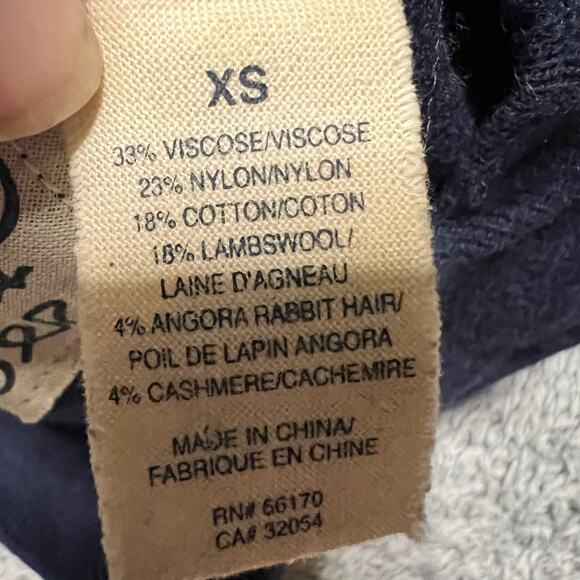 Anthropologie Field Flower Sweater Womens XS Lambswool Cashmere Blend - Picture 7 of 7